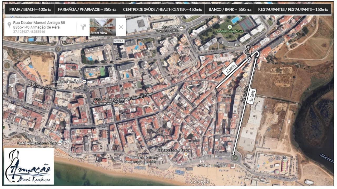 Armacao Beach Residences Armacao de Pera Bagian luar foto